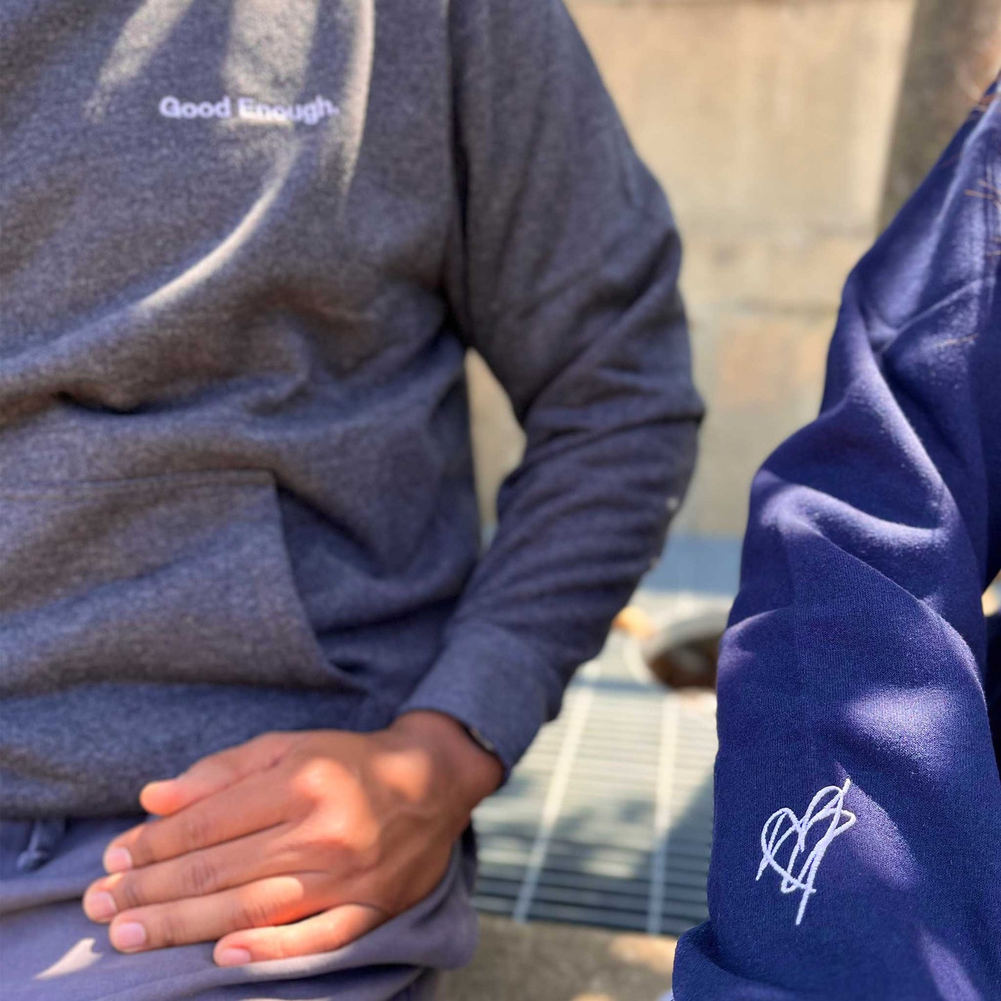 Good Enough Hoodie - Heart On My Sleeve