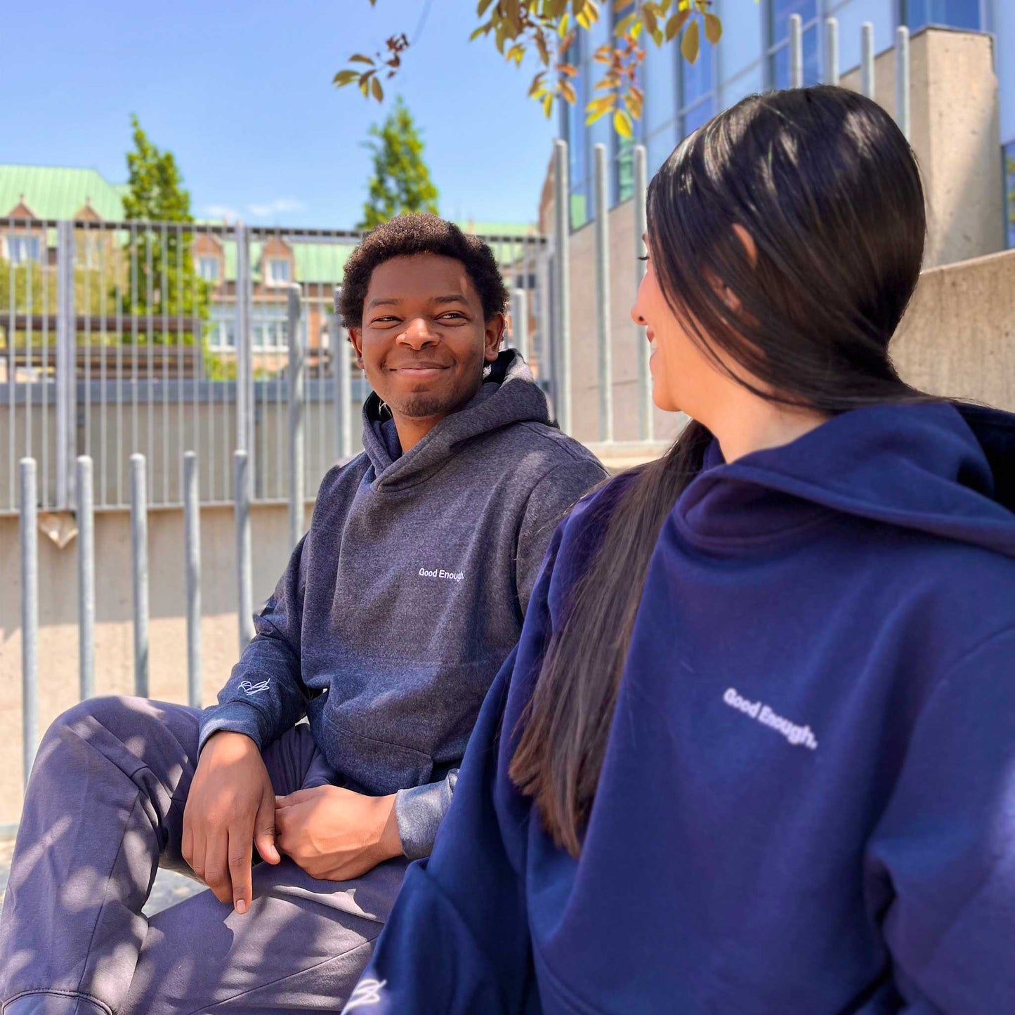 Good Enough Hoodie - Heart On My Sleeve