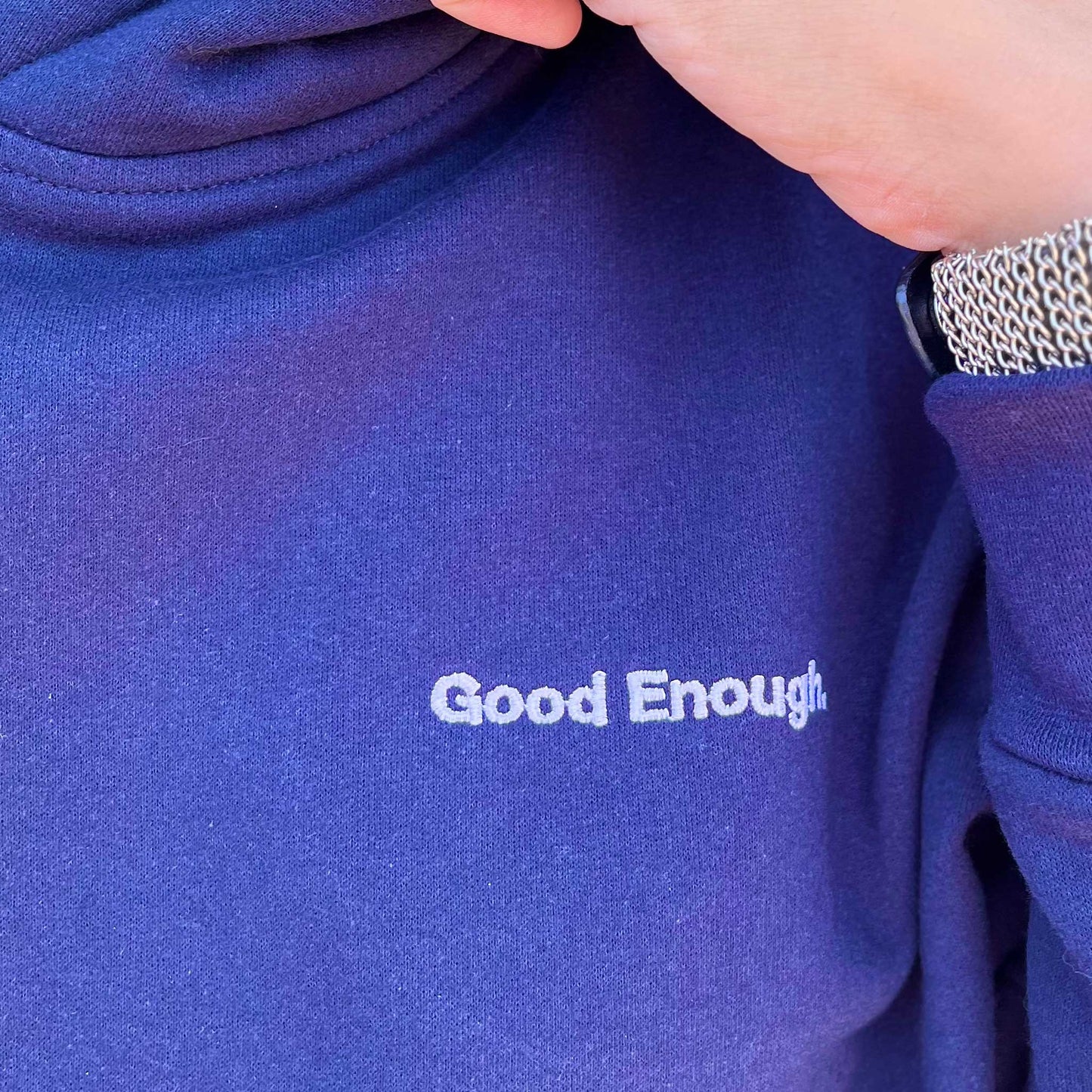 Good Enough Hoodie - Heart On My Sleeve